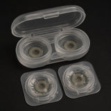 Bella Gray Olive coloured contact lens and packaging