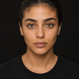 Bella Cova worn, studio portrait