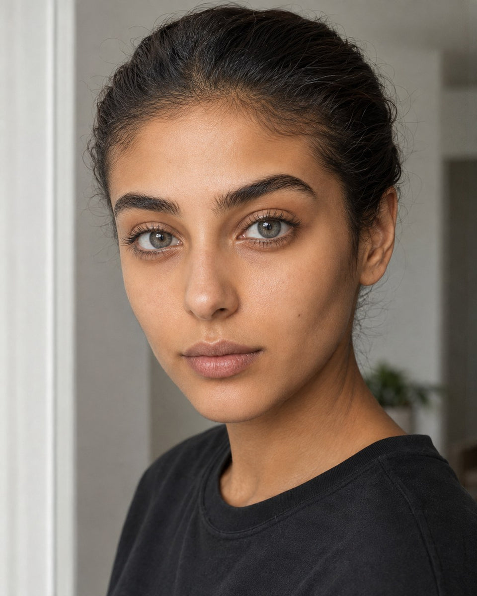 Fresh Lady Russian Gray coloured contact lens seen in daylight