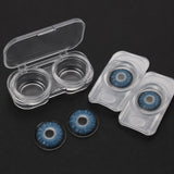 Fresh Lady Sky Blue coloured contact lens and packaging