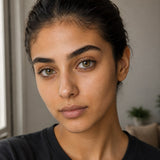 Urban Layer Cleopatra Green coloured contact lens seen in daylight